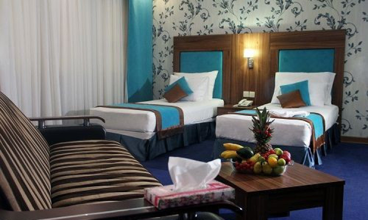 هتل پارسیان- اتاق دوتخته دبل