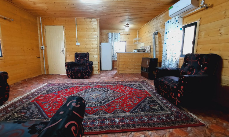 اجاره کلبه تکخوابه جنگلی شیروان 1