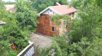 کلبه دوبلکس با جکوزی در روستای وشمه سرا