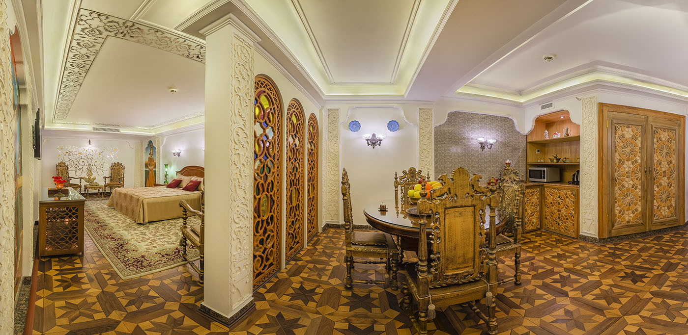 رزرو هتل قصر طلایی مشهد (قاجاری سوئیت)