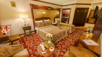 حجز فندق القصر الذهبي في مشهد (فخامة مزدوجة مع تراس 2)