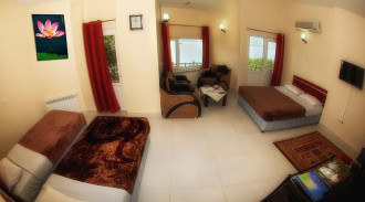 رزرو هتل جهانگردی مریوان (چهار تخته رو به جنگل)