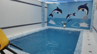 اجاره ویلا 2خوابه تمیز استخرآبگرم نزدیک جنگل