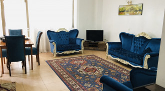 شقة أنيقة مؤثثة بغرفتي نوم للإيجار في مدينة صدف الوحدة 1