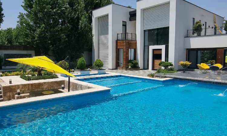 اجاره ویلا عمارت مدرن با امکانات رفاهی کامل