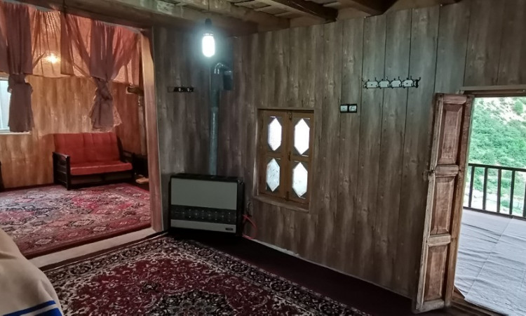 اجاره خانه باغ چوبی جنگلی بهشت بهاره آلاشت