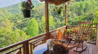 کلبه چوبی جنگلی کلاسیک در رامسر