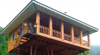 اجاره کلبه جنگلی دوخوابه روستای اسب ریسه ماسال