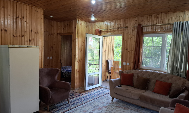 اجاره ویلا چوبی جنگلی دوخوابه کوهستانی ماسال واحد 2