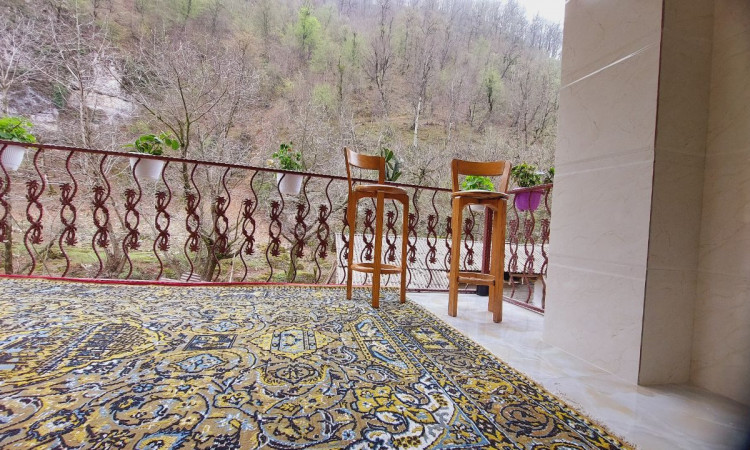 اجاره آپارتمان تراس دار نزدیک رودخانه و داخل جنگل