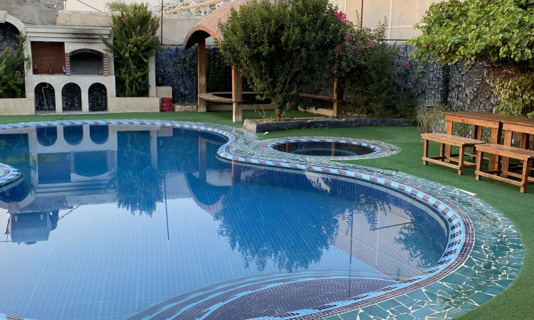 اجاره باغ ویلا نقاش با استخر آبگرم