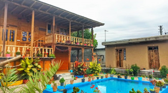 رزرو کلبه چوبی شیبک 20متری طبقه پایین