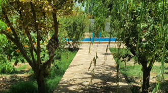 اجاره ویلا باغ دارای حیاط سرسبز
