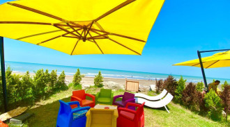 اجاره ویلا نوساز دوبلکس استخردار آبگرم رو به دریا