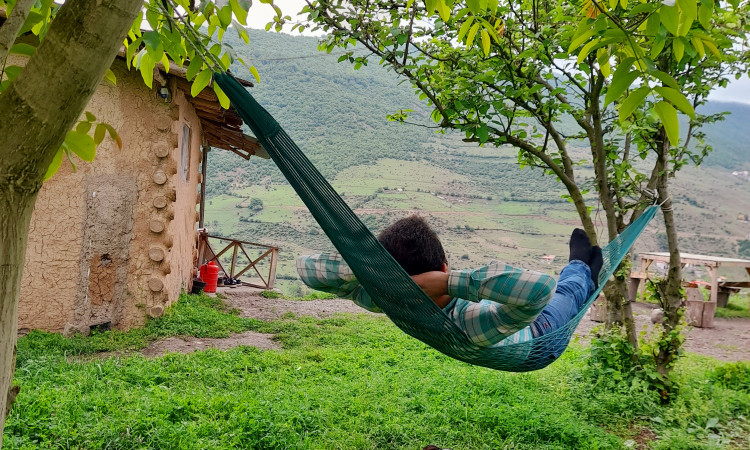 خانه روستایی چوبی جنگلی_فیلبند_روستای تیار