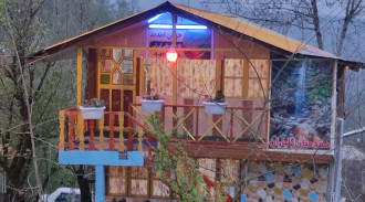 رزرو کلبه دوبلکس جنگلی هَلی تی تی لفوربا ویوی سد