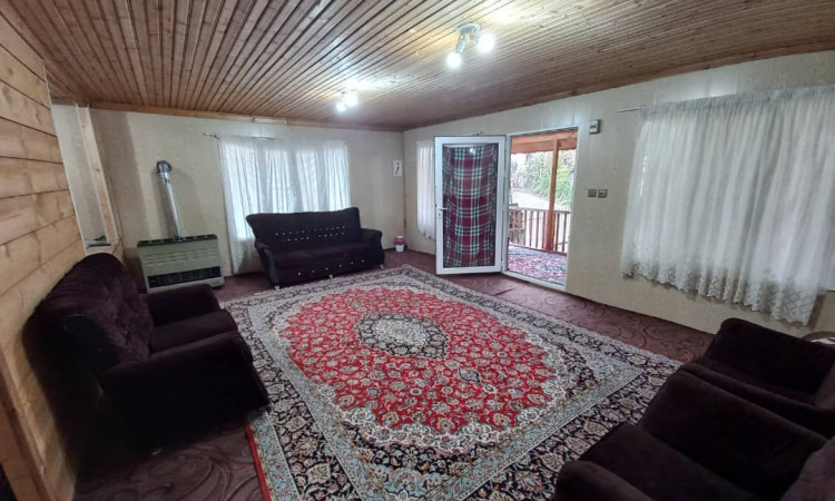 کلبه چوبی جنگلی طاسکوه (طبقه پایین واحد 5)