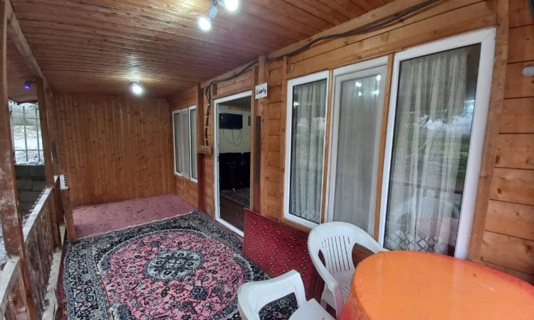 کلبه چوبی جنگلی طاسکوه (طبقه پایین واحد 5)