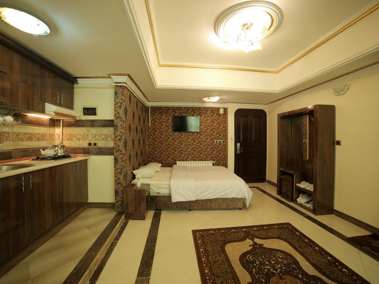 اجاره هتل آپارتمان سه تخته ارمغان نزدیک حرم