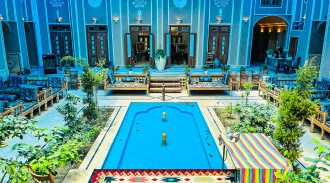 رزرو هتل 3 ستاره ممتاز دربار یزد(2تخته دبل بدون سرویس)