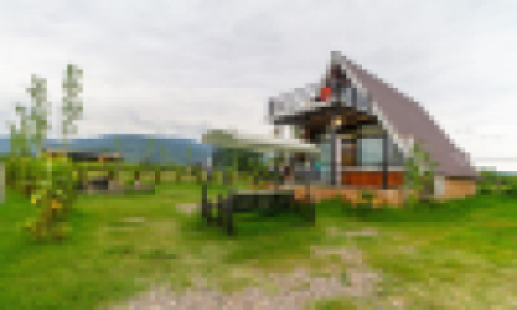 سویسی جنگلی باران با جکوزی آب گرم