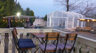 ویلا استخر دار مسقف ساحلی نزدیک آستارا