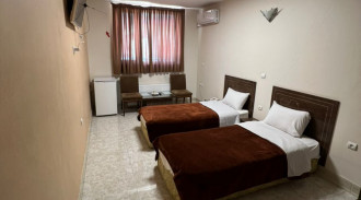 رزرو هتل سه ستاره ایران زمین-طبقه 4-اتاق دو تخته توئین
