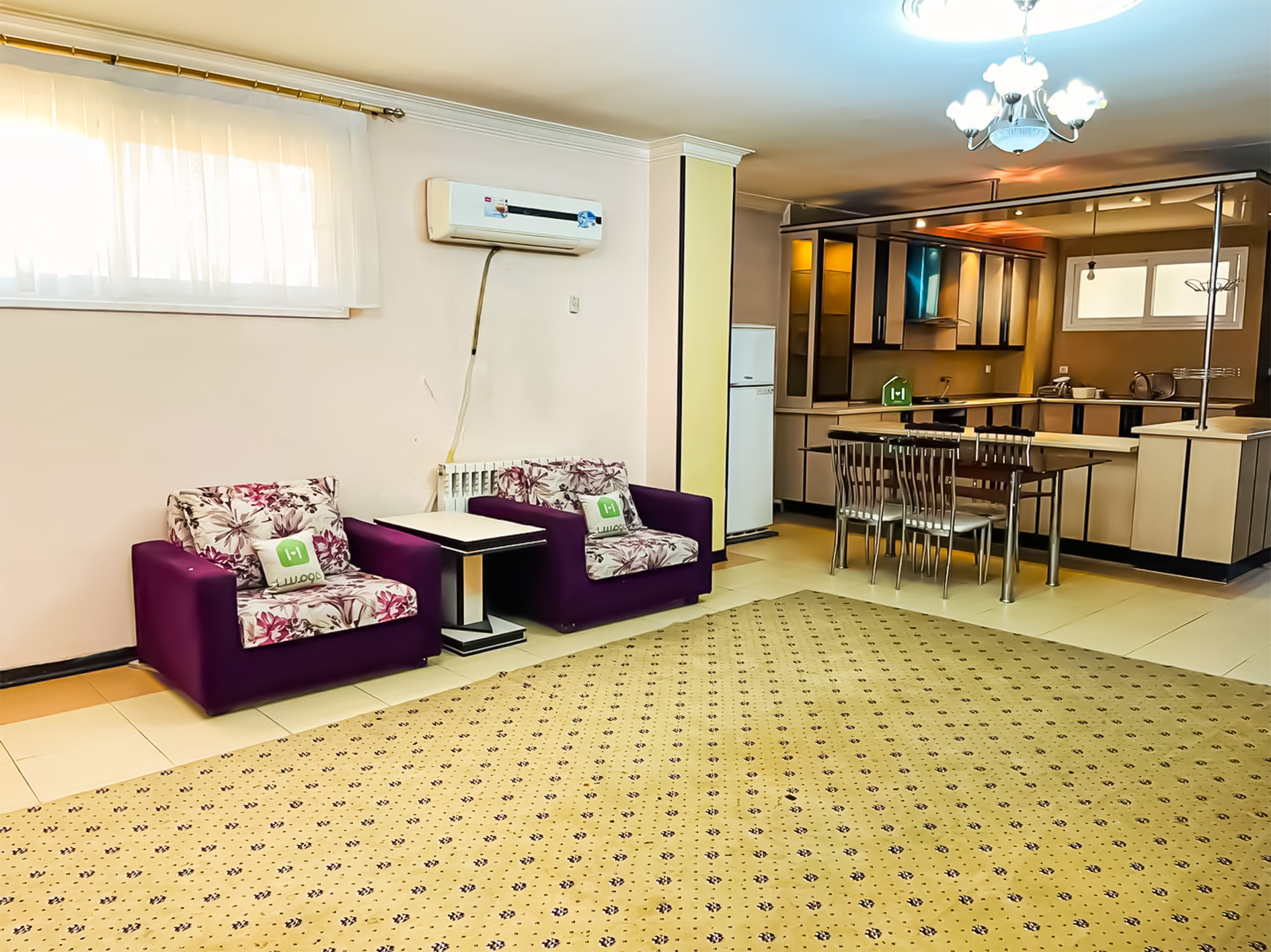 رزرو هتل آپارتمان گل سرخ اصفهان (واحد VIP 3)