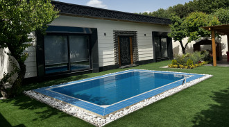 اجاره باغ ویلا مدرن با استخر آبگرم