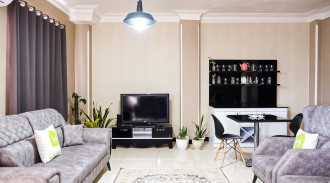 شقة حديثة البناء للإيجار في رشت بإطلالة جميلة