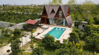 اجاره کلبه مبله چوبی 3 خواب