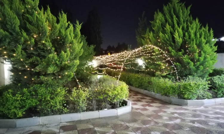 اجاره باغ ستاره چهار باغ رامجین با استخر روباز آبگرم
