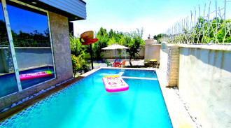 اجاره باغ ویلا استخر دار کردان دو خوابه ماموت