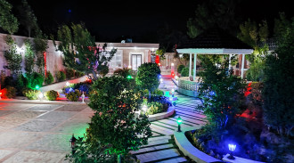 رزرو ویلای باغ ناز استخر دار چهار فصل شهریار