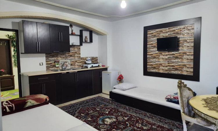 اجاره ویلای گلها با حیاط تک خواب 55متری