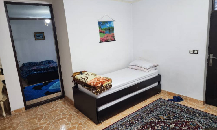 اجاره ویلای گلها با حیاط تک خواب 55متری