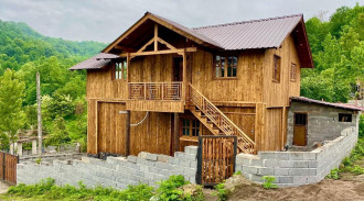 اجاره کلبه چوبی دوخوابه گندم