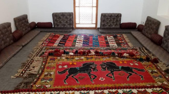 رزرو کاروانسرای صفوی امین آباد (اتاق شاه نشین)