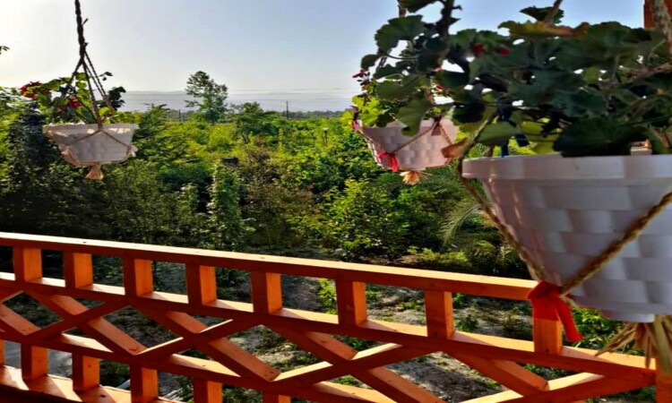 فيلا كوخ خشبي بغرفتي نوم للإيجار