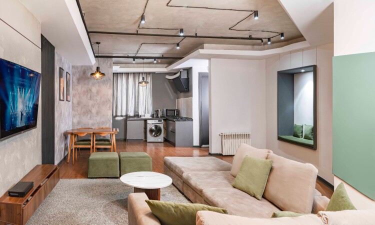 اجاره آپارتمان پارک‌وی 80 متر 2 خواب صنعتی ویژه