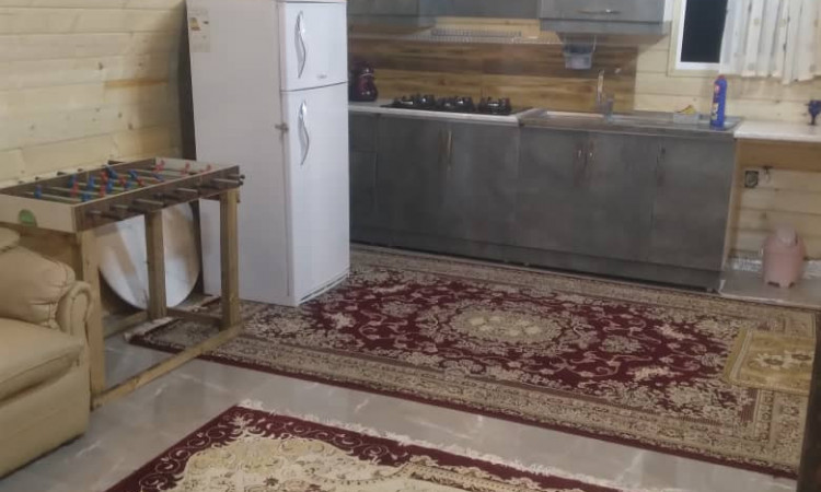 کلبه چوبی جنگلی سوئیسی