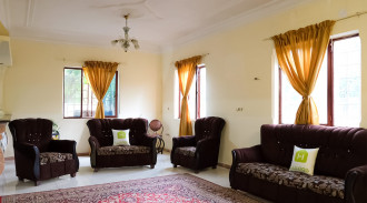 فيلا بشرفة من غرفتي نوم على الشاطئ