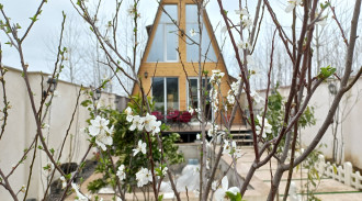 كوخ أرام شوبار السويسري الخشبي