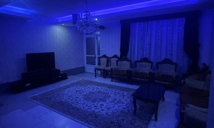 خانه لوکس با حیاط باغی
