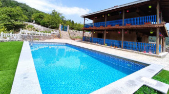 رزرو ویلای دوبلکس استخر دار اربکله با ویو رود وجنگل