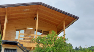 اجاره کلبه چوبی جنگلی لفور بام قلک2