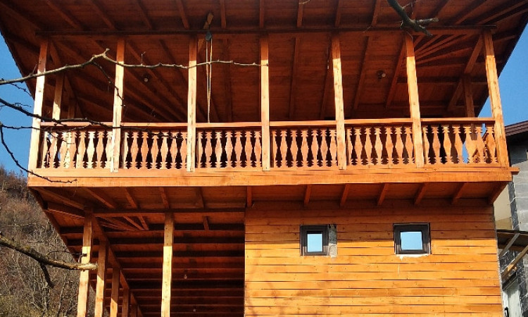مجتمع چوبی کوهستان - طبقه همکف