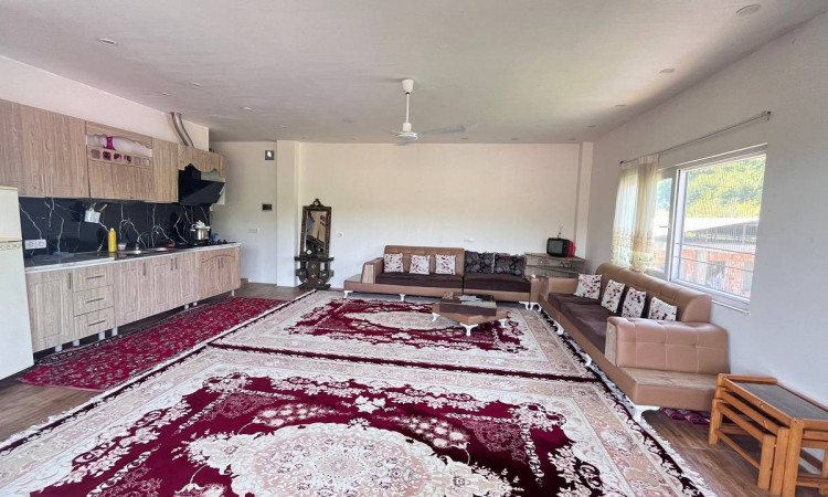 اجاره ویلا دنج تراس دار مجهز به وان دو نفره و اتشدان