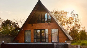 کلبه مدرن سوئیسی 2 خوابه امید