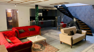 فيلا شاطئية دوبلكس حديثة من غرفتي نوم مع مسبح ، فرح آباد ، ساري